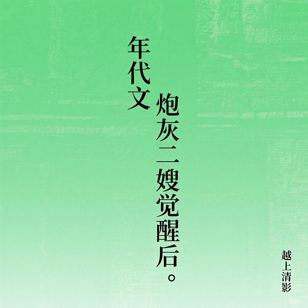 年代文炮灰二嫂觉醒后